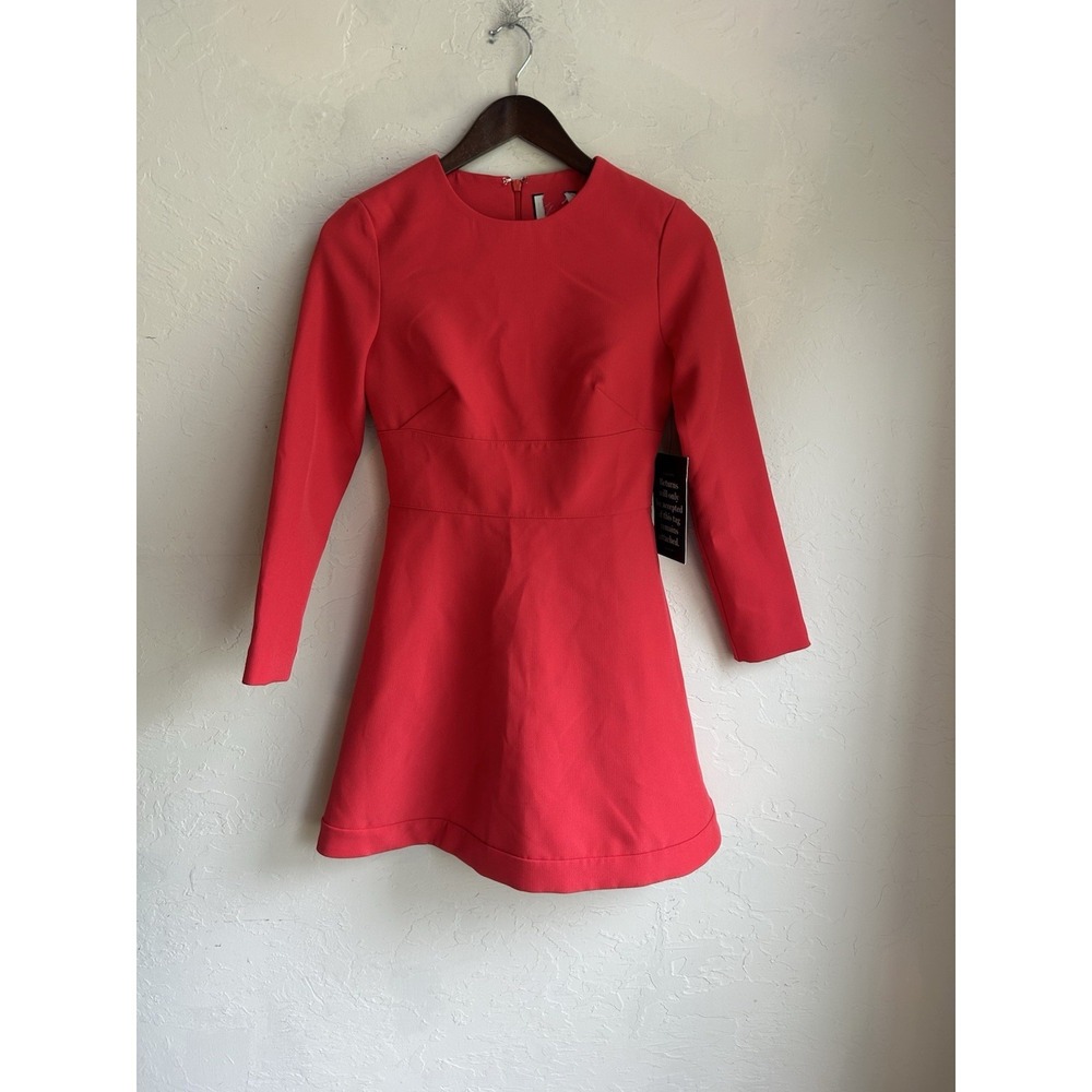 Tuckernuck Red Long-Sleeve Mini Dress - Picture 2 of 11